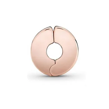 Pre-Efterår Nye 2020-Pink Fan Mønster Spacer Klip Charms Perler passer Oprindelige Pandora Armbånd for diy Smykker at Gøre gave