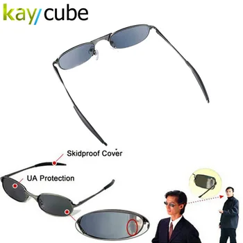 High-tech Anti-tracking Solbriller Bagside Bagside Solen Bag glas Skærm Spejl Anti-Track Briller Øje slid UV-Beskyttelse