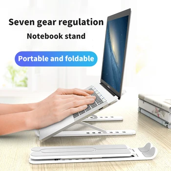 11-17 tommer Bærbare Laptop Stand Sammenklappelig Notebook Stand Til Macbook Pro Air Lapdesk PC Computer Køling Beslag Holder til Bærbare computere