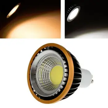 Nye PAR20 COB dæmpbar E27 E14 GU10 LED Spot Lys 9W/15W par20 Pære Lampe Varm Hvid/kold Hvid/Hvid Spotlight Belysning