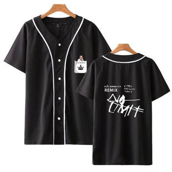 2019 Mænds Tøj, Herre Indlæg Malone Trykte Kort Ærme Løs Oversize Skjorte Engros-Og Detailhandel Japansk Streetwear