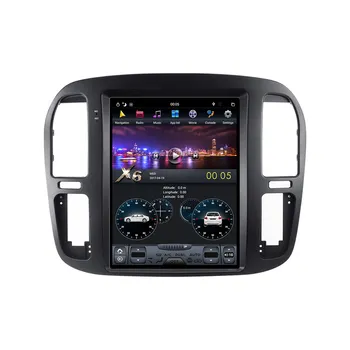 For TOYOTA LAND CRUISER LC100 1992 - 2002 Car multimedia-Afspiller Radio Android Audio GPS-Enhed kassettebåndoptager Stereo autoradio