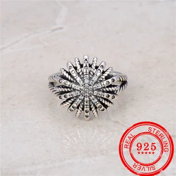 Sydkoreas nye Stil Damer 925 Sterling Sølv Ring Kvindelige Bryllup GiftFashion Sølv 925 Smykker