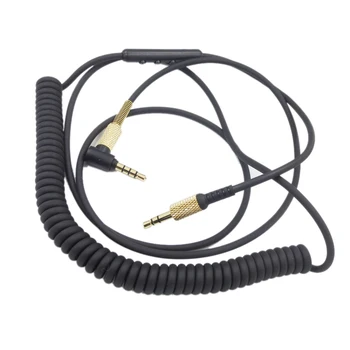 HOT Spring o Kabel Ledning Linje for Marshall Major II 2 Overvåge Bluetooth-Hovedtelefon