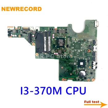 NEWRECORD DAAX1JMB8C0 REV:C 637583-001 Til HP Pavilion G62 G42 Laptop Bundkort I3-370M CPU om bord UMA DDR3 fuldt ud testet