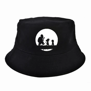 Brand Japan Animationsfilm Goku Mænd Far hat Animationsfilm Mænd Sjove Hip Hop fisker cap Japanske Stormester hobbyer Design bucket hat