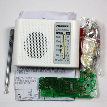 CF210SP AM/FM Stereo Radio Kit DIY Elektroniske Samle Sæt Kit Transportabel FM-radio AM DIY dele Til Elev