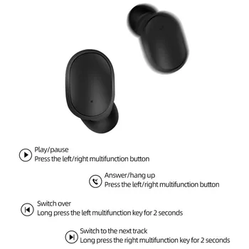 TWS 5.0 Bluetooth-8D Stereo Hovedtelefoner Trådløse Øretelefoner Vandtæt Headset auriculares elari Ap2 xiomi til iPhone audifonos w1