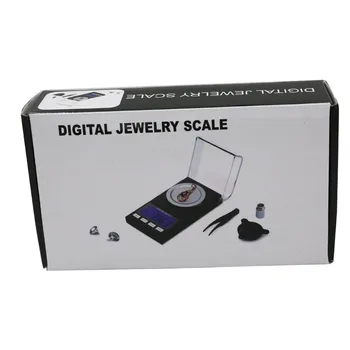 Digitale Høj Præcision Smykker Skala 50g 0.001 g LCD Display Elektronisk Lomme Vægt Diomand Balance skalaer 40% off