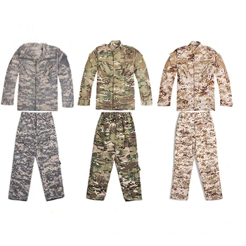 Hær Militære Uniform Særlige Kraft Taktiske Beklædning Børn ACU CP Camouflage Bekæmpe Bevist, Jakke, Bukser Mænd arbejdstøj Airsoft