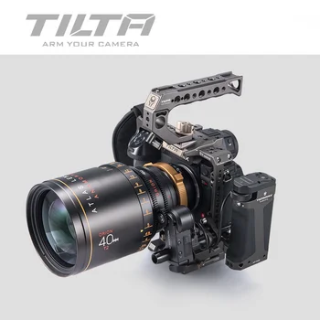 Tilta TA-T38-A-G-DSLR rig Kamera BUR FOR PANASONIC S1H S1 S1R kamera fuld bur S1H rig top håndtag side fokus håndtag