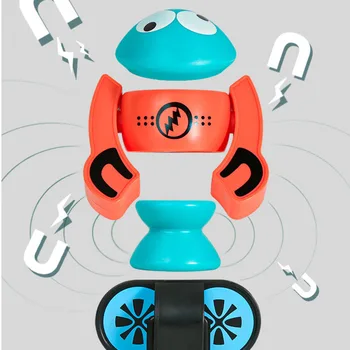 Børn, der er Magnetisk Robot Building Block Boy Puslespil Raket Robot Magnetisk Jern Samling Legetøj Hænder Og Hjerne Børn Gave