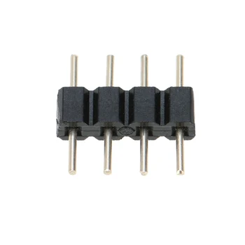 1000 stk/masse 4pin RGB forbindes 4 pin nål mandlige type dobbelt 4pin DIY-små led for LED RGB 3528 og 5050 strip