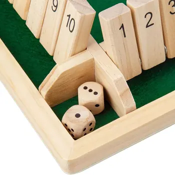 Træ Bord Spil Et Klassisk Familie Matematik Spil til Børn, Familie, Fest, Gave Holdbar Bedste Pris