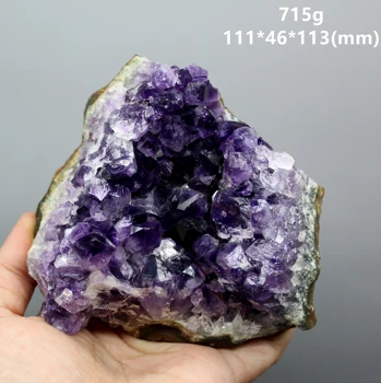 STOR! Naturlige Uruguayanske ametyst klynger mineral prøve Kvarts Sten og krystaller, Healing krystal
