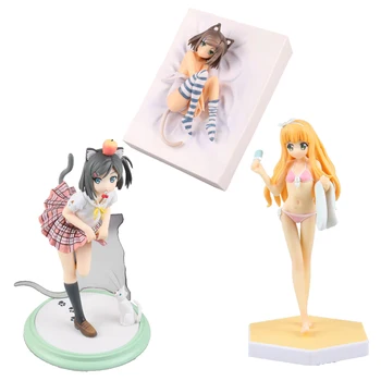 Den Hentai Prins figur Animationsfilm Tsukiko Tsutsukakushi Sexet Figur-Dukke og den Stenede Kat Handling Figur Samling Model Kids Legetøj
