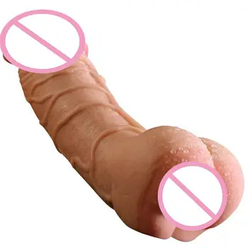 Kvindelige Simulering dildo mandlige inverterede model baghave håndsex enhed nc penis motion fed forlængelse sæt Gay Sex Legetøj