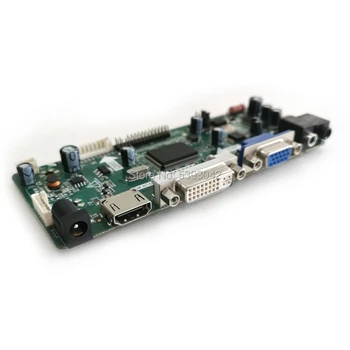 VGA+DVI-skærmen drive en yrelse kort M. NT68676 1366*768 40Pin LVDS Passer LTN156AT03/LTN156AT09/LTN160AT06 skærmen DIY kit LED 60Hz
