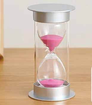 5/10/15/30/45/60 Minutters Sand Timeglas Nedtælling Timing Plast Sandglass Sand Ur Timer Home Decor Gave Boligindretning