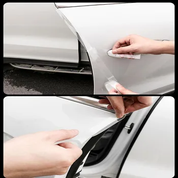 KIA NIRO KARNEVAL STINGER Tilbehør Bil Døren Edge Protector Nano Tape 1MM Universal Super Gennemsigtig på Ikke at Beskadige Overflader