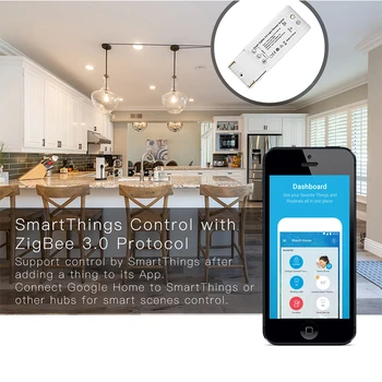DIY Zigbee Smart Home Automation Lysdæmper Fjernbetjening Arbejde med Echo Plus Alexa SmartThings Passer til de Fleste Zigbee 3.0 Hub