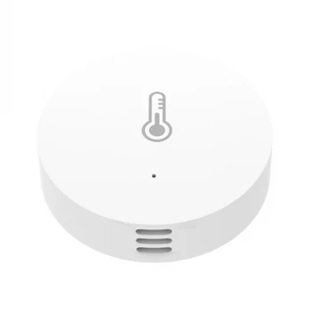 Original Xiaomi Temperatur Luftfugtighed Sensor Intelligente Mini Miljø Automatisk Til Smart Home Oprette Forbindelse Til Gateway Lomme Størrelse
