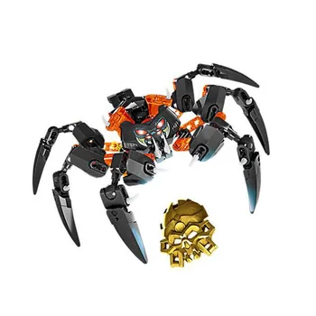 BionicleMask af Lys Børns Kopaka Master Of ICE Bionicle byggesten, der er Kompatibel med LEPINING 70788 Legetøj