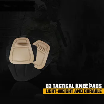 IDOGEAR G3 Beskyttende Puder DP Stil benbeskyttere Indstillet til Bekæmpelse af bukser Taktiske Airsoft Gear Udstyr