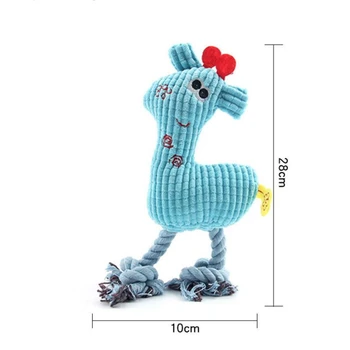 Mode Søde Giraf Plys Legetøj Til Hund Er Praktisk Modstand Til At Bide Pibende Lyd Kæledyr Legetøj Til Mellemstore Og Store Hunde Tygge Forsyninger