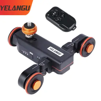 Video Autodolly Skala Indikation Elektrisk Motor Track Skyderen til Canon Nikon Sony DSLR-Kamera iphone12 Xiaomi Yelangu L4X