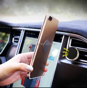 10stk/masse Magnetisk telefonholder til Xiaomi Huawei Bil GPS-Air Vent Mount Magnet Mobiltelefon Stand Holder til iPhone Samsung
