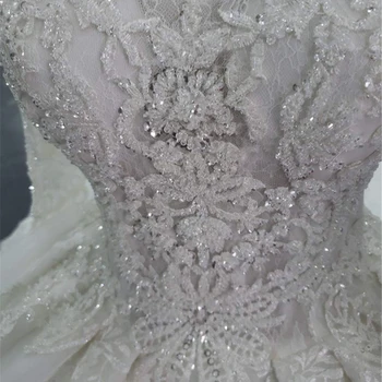 Robe De Mariage Femme Kvinder Camouflage Brudekjole Beaded Plus Size 2020 Luksus Sweetheart Lace Bryllup Ball Kjoler