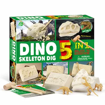 Dino Skelet Grave Pirat Skat Grave Atlantis Treasure Fossiler Arkæologiske Udgravning Værktøjer Børns Uddannelsesmæssige DIY Legetøj