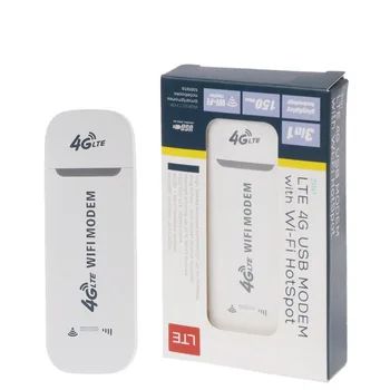 Lte 4g usb-router wifi 3G 4G wifi modem sim-kort låst Stick mobile wifi hotspot, router, Trådløst netværk, USB-Stick Bil 4G Dongle