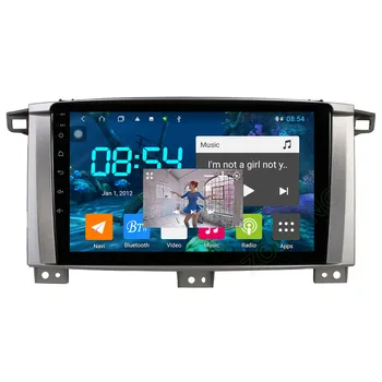4G 8 Kerner DSP Android 10 til Toyota Land Cruiser 100 GX LC100 Bil Mms video-Afspiller BT GPS-navigation autoradio DVD-Radio