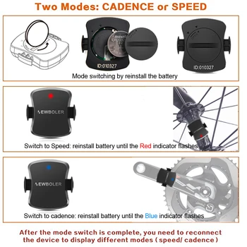 Cykel Computer Hastighed Kadence Sensor ANT+ - Bluetooth Magene Cykel Speedometer pulsmåler til GARMIN iGPSPORT Bryton ZWIFT