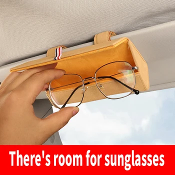 Sol Briller Holder Max Magnetiske Bil Visir Briller Sag Arrangør Briller Storage Box Holder Visir Parasol Auto Tilbehør Til Mænd