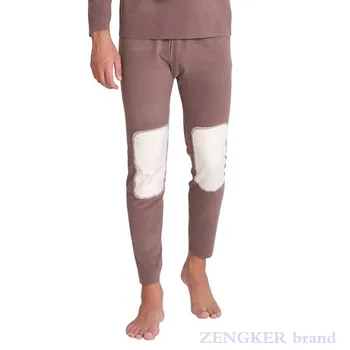 Vinter nye termiske bukser til mænd plus size Underwears stor størrelse slibning patch termisk bukser 8XL 7XL Termisk Undertøj Bunde