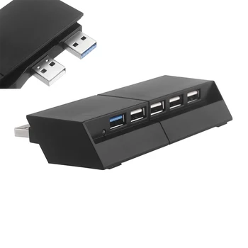 PS4 5 USB-Port Hub Høj Hastighed Controller Oplader Splitter Udvidelse Adapter Til Sony PlayStation 4 PS4 P4 Konsol Bærbare Mini
