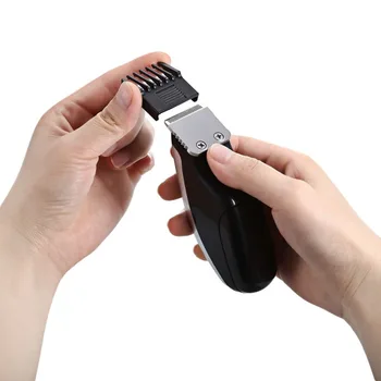 Kemei Bærbare Elektriske Hair Clipper Genopladelige Mini Hår Trimmer skæremaskine Skæg Trimmer Razor Stil Værktøjer til Mænd