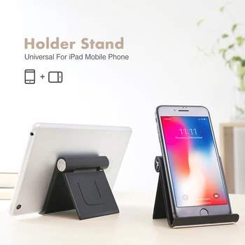 Oppselve Desk Phone Holder Til iPhone XS Antal XR-X iPad Samsung Tablet Justerbar Stander Til Telefonen Celle Mobiltelefon Holder Stand
