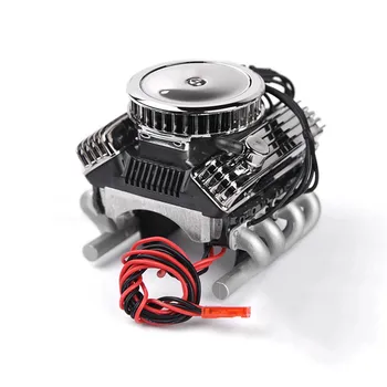 Motor Køling Ventilator F82 GRC V8 Simulere Motor til 1/10 RC Crawle TRX4 SCX10 RC4WD D90