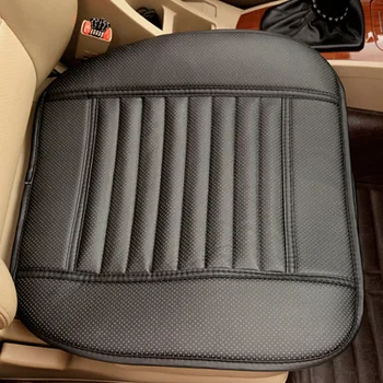 Gratis forsendelse Bil sædehynde kvalitet, slid-resistente trækul læder enkelt sæde pude Høj kvalitet, komfortable sæde cover