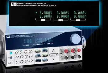 ITECH IT6332L tre-kanal programmerbare DC strømforsyning Belastning magt 32V6A 32V6A 5V3A