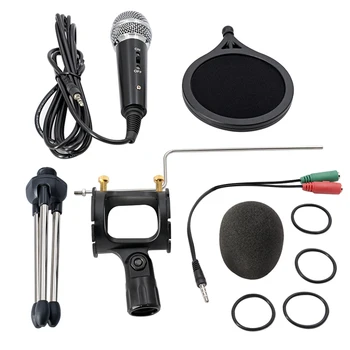Professionel Optagelse Kondensator Mikrofon mobiltelefon mikrofon-3,5 mm Jack microfone for Computer PC Karaoke iphone og Android