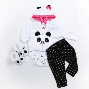 50-57cm reborn baby dolls tøj bebe baby 45-50cm tøj sæt prinsesse roupa baby tøj dukker tilbehør doll gave