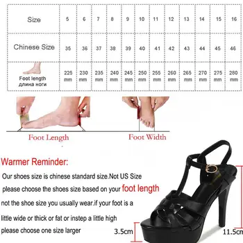 MAIERNISI Platform Kvinder Sandaler Fashion Kvalitet Komfortabel Kvinder Sandaler Dame-Sko med Høj Hæl Sko Stor Størrelse