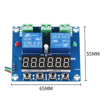 -M452 LED Digital Termostat Temperatur, Fugtighed Kontrol Termometer Hygrometer Controller Relæ Modul Dobbelt udgang auto