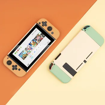 Farverige Skifte Shell Split Hårdt Cover Max Anti-fald Beskyttende Sag Glæde-Con Controller Boliger Til Nintendo Skifte Tilbehør
