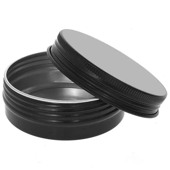 CHFL Aluminium Dåser - 40 Pack 1 ounce / 30G Runde Metal, Tin Container skruelåg Dåser Kosmetiske prøvebeholdere Lys Rejse i T